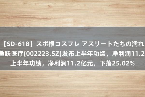 【SD-618】スポ根コスプレ アスリートたちの濡れ濡れトレーニング 鱼跃医疗(002223.SZ)发布上半年功绩，净利润11.2亿元，下落25.02%